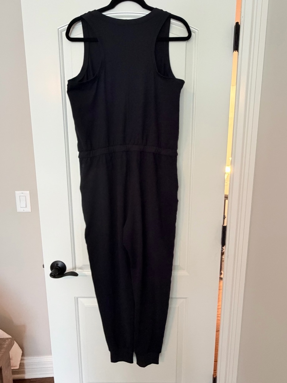 Zella Black Live In Jogger Jumpsuit - size medium - Picture 4 of 4